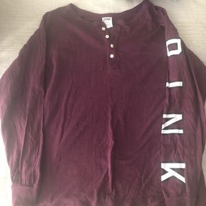 Victoria’s Secret Pink shirt. Size medium
